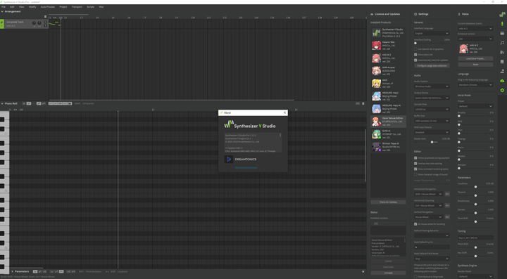 Cracked Synthesizer V Studio Pro V 1.11.2